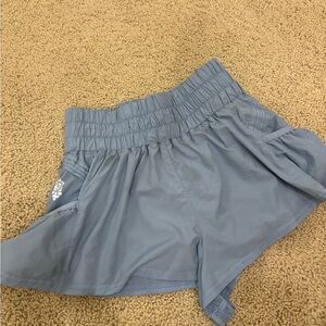 FREE PEOPLE MOVEMENT get your flirt on skort, xs, light blue, perfect condition